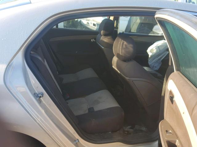 1G1ZH57B39F212088 - 2009 CHEVROLET MALIBU 1LT 金色 照片 6