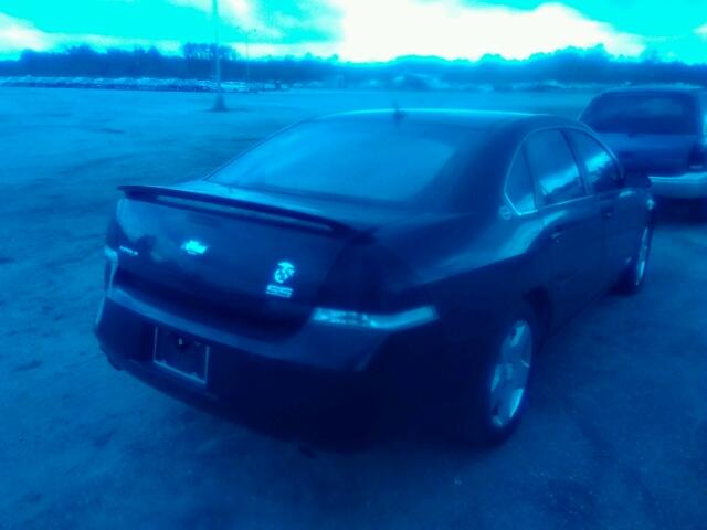 2G1WD58C669360651 - 2006 CHEVROLET IMPALA SUP 黑色 照片 4