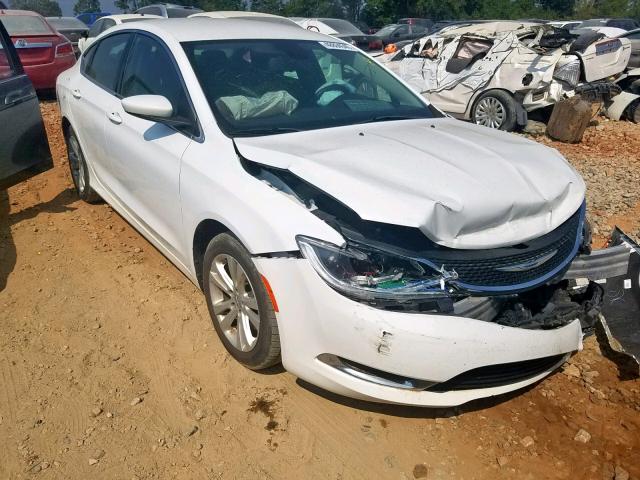 1C3CCCAB4FN611252 - 2015 CHRYSLER 200 LIMITE WHITE photo 1