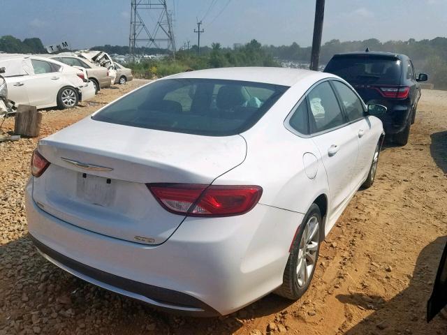 1C3CCCAB4FN611252 - 2015 CHRYSLER 200 LIMITE WHITE photo 4