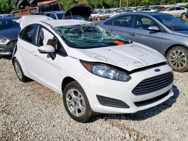 3FADP4BJ9GM180053 - 2016 FORD FIESTA SE WHITE photo 1