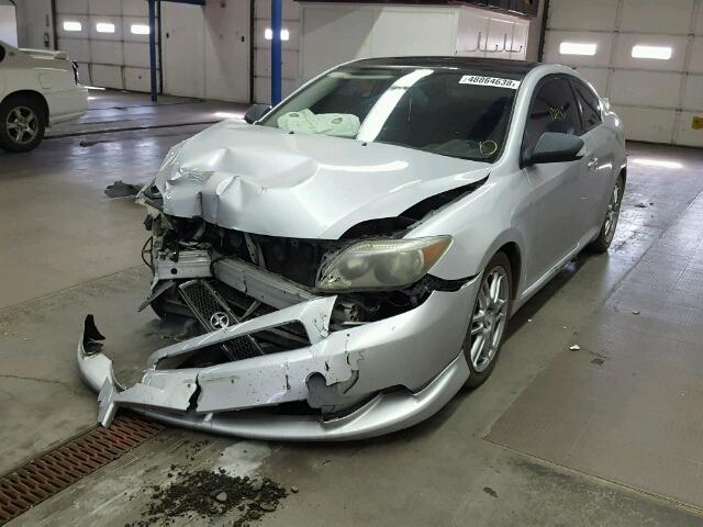JTKDE177060107417 - 2006 TOYOTA SCION TC 银色 照片 2