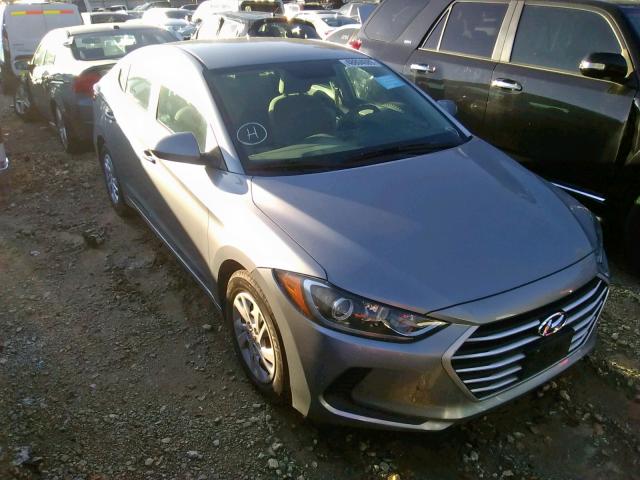 5NPD74LF7HH137987 - 2017 HYUNDAI ELANTRA SE GRAY photo 1