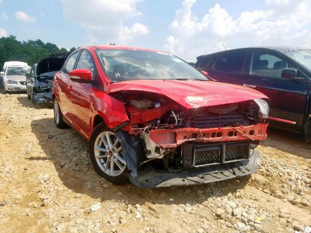 1FADP3F2XHL271414 - 2017 FORD FOCUS SE RED photo 1