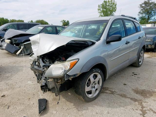 5Y2SL62893Z404095 - 2003 PONTIAC VIBE SILVER photo 2