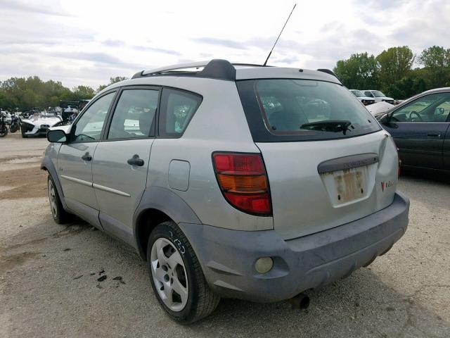 5Y2SL62893Z404095 - 2003 PONTIAC VIBE SILVER photo 3