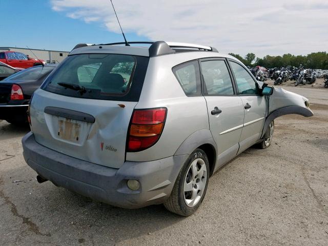 5Y2SL62893Z404095 - 2003 PONTIAC VIBE SILVER photo 4