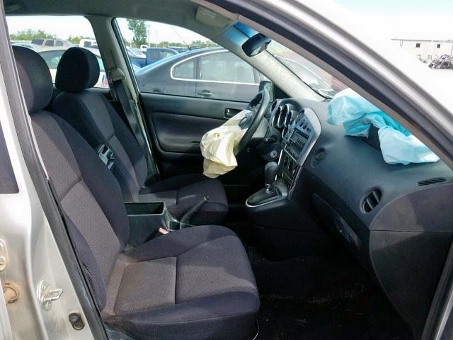 5Y2SL62893Z404095 - 2003 PONTIAC VIBE SILVER photo 5