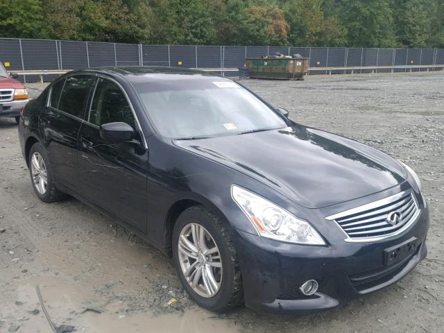 JN1CV6ARXDM763692 - 2013 INFINITI G37 BLACK photo 1