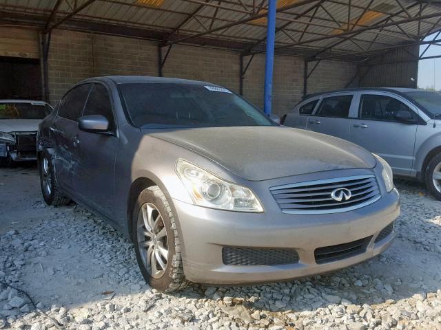 JNKCV61E19M309590 - 2009 INFINITI G37 BASE GRAY photo 1