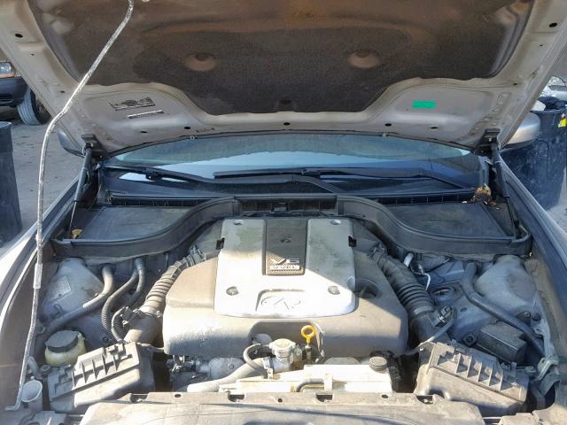 JNKCV61E19M309590 - 2009 INFINITI G37 BASE GRAY photo 7