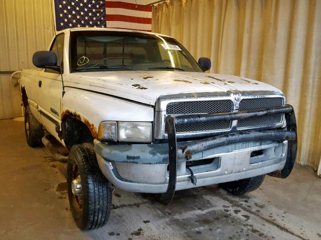 3B7KF26Z7WM204745 - 1998 DODGE RAM 2500 WHITE photo 1