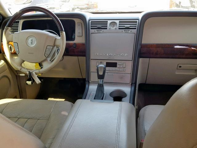 5LMFU27R63LJ43755 - 2003 LINCOLN NAVIGATOR GRAY photo 9