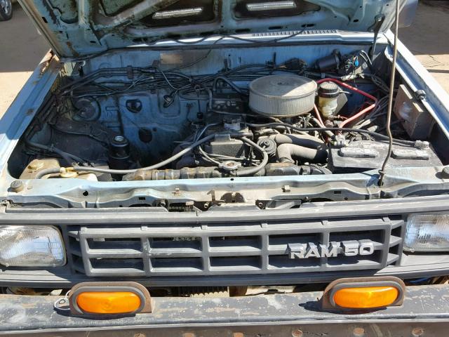 JB7FM29E9JP061414 - 1988 DODGE RAM 50 BLUE photo 7