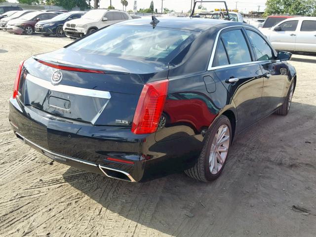 1G6AR5S30E0128683 - 2014 CADILLAC CTS LUXURY BLACK photo 4