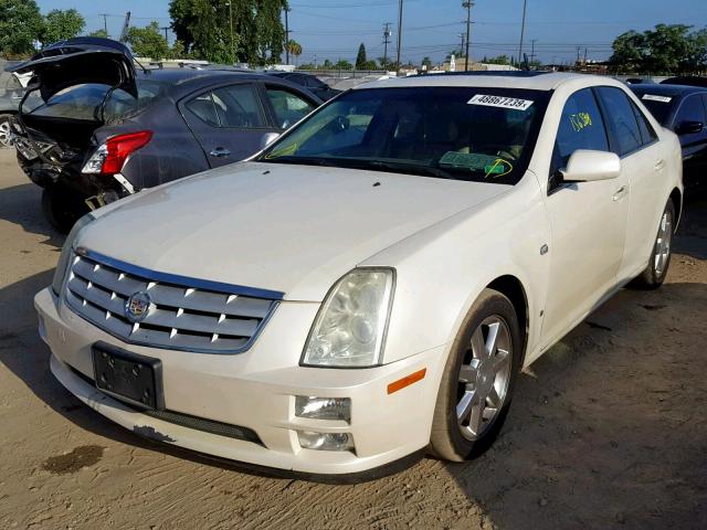 1G6DW677560178763 - 2006 CADILLAC STS WHITE photo 2