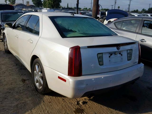 1G6DW677560178763 - 2006 CADILLAC STS WHITE photo 3