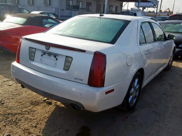 1G6DW677560178763 - 2006 CADILLAC STS WHITE photo 4