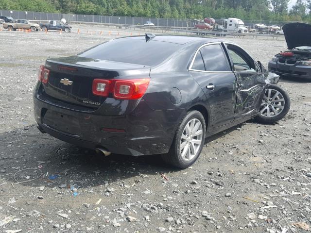 1G11F5SLXFF267376 - 2015 CHEVROLET MALIBU LTZ BLACK photo 4