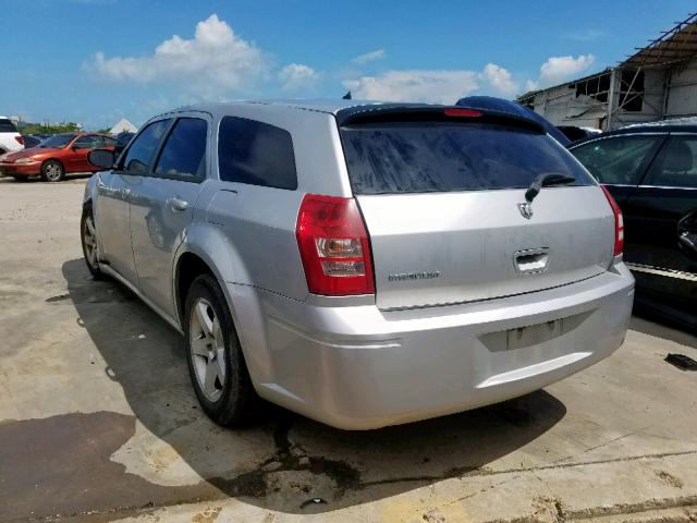 2D4FV47T88H221293 - 2008 DODGE MAGNUM SILVER photo 3