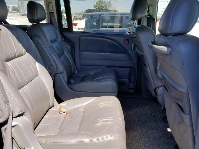 5FNRL38795B007538 - 2005 HONDA ODYSSEY EX BLUE photo 6