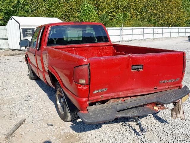 1GCCS1945Y8108503 - 2000 CHEVROLET S TRUCK S1 RED photo 3