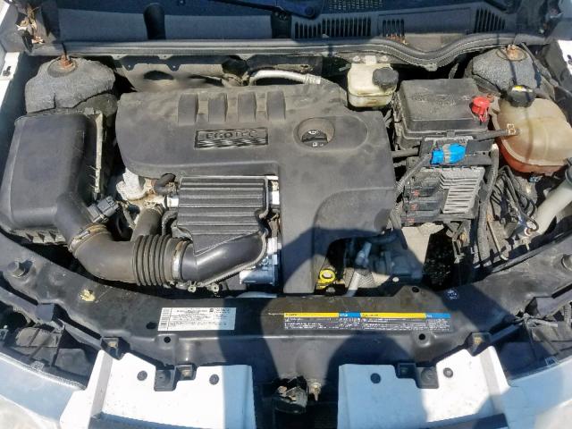 1G8AL55F47Z124990 - 2007 SATURN ION LEVEL WHITE photo 7