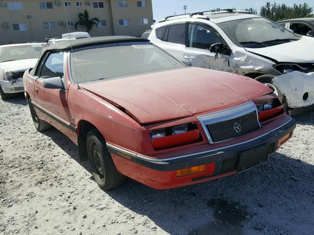 1C3XU4532NF262463 - 1992 CHRYSLER LEBARON 红色 照片 1