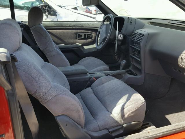 1C3XU4532NF262463 - 1992 CHRYSLER LEBARON 红色 照片 5