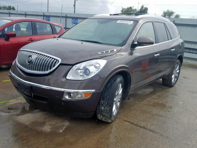 5GAKRDED7CJ210631 - 2012 BUICK ENCLAVE BROWN photo 2