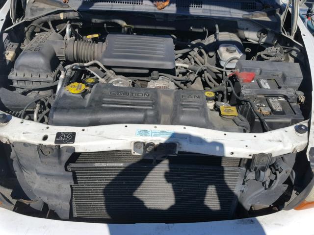 1B4HR28N01F578504 - 2001 DODGE DURANGO WHITE photo 7