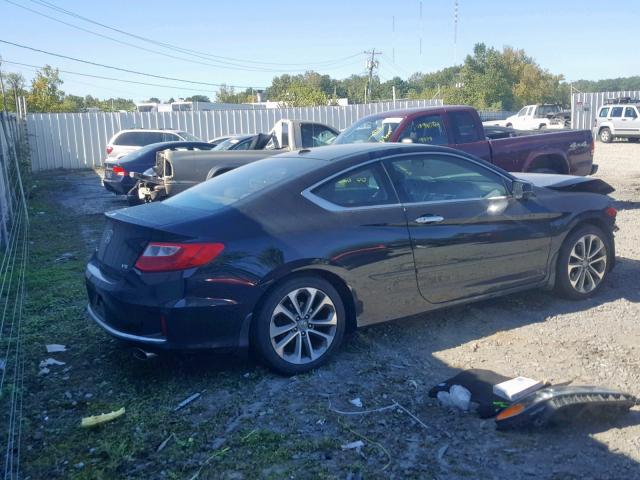 1HGCT2B81EA000031 - 2014 HONDA ACCORD EXL BLACK photo 4