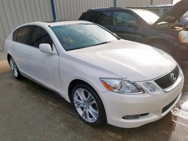 JTHBC96SX75003707 - 2007 LEXUS GS 450H WHITE photo 1