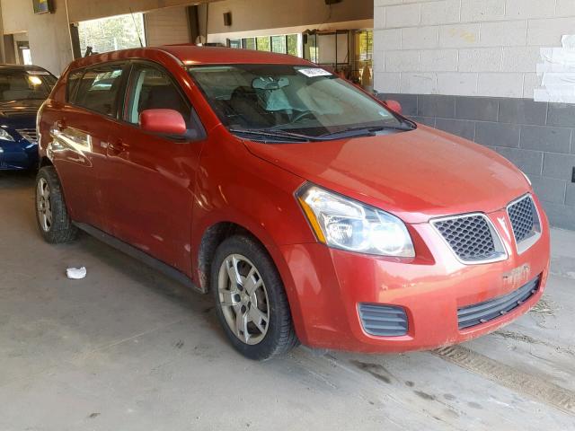 5Y2SP67089Z429652 - 2009 PONTIAC VIBE RED photo 1