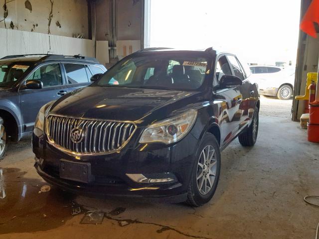 5GAKVBKD4HJ140288 - 2017 BUICK ENCLAVE BLACK photo 2