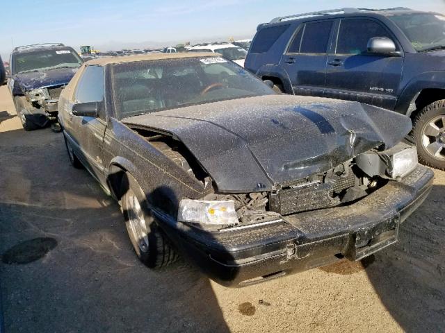 1G6ET12901B101708 - 2001 CADILLAC ELDORADO T BLACK photo 1