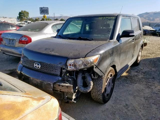 JTLZE4FE4A1106079 - 2010 TOYOTA SCION XB შავი ფოტო 2