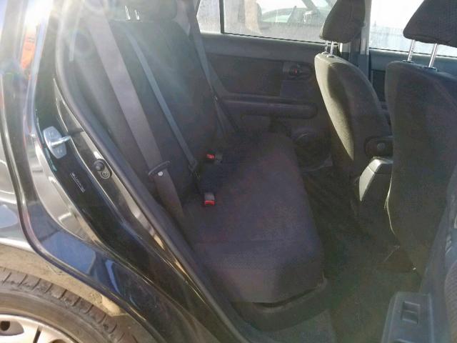 JTLZE4FE4A1106079 - 2010 TOYOTA SCION XB შავი ფოტო 6