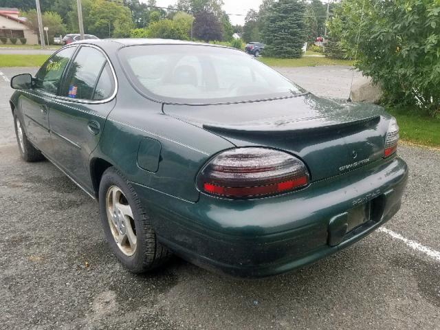 1G2WJ52K7XF257574 - 1999 PONTIAC GRAND PRIX GREEN photo 3