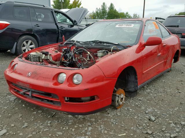 JH4DC2388RS000981 - 1994 ACURA INTEGRA GS RED photo 2