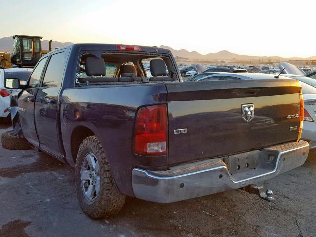 1C6RD7LP8CS249515 - 2012 DODGE RAM 1500 S BLUE photo 3