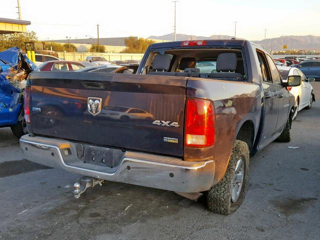 1C6RD7LP8CS249515 - 2012 DODGE RAM 1500 S BLUE photo 4