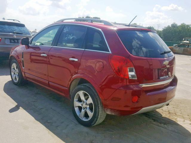 3GNAL3EK4FS516491 - 2015 CHEVROLET CAPTIVA LT RED photo 3