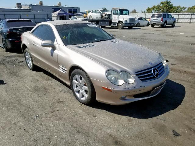 WDBSK75F13F016748 - 2003 MERCEDES-BENZ SL 500R GOLD photo 1