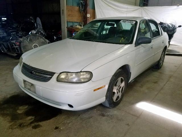 1G1ND52FX4M675998 - 2004 CHEVROLET CLASSIC WHITE photo 2