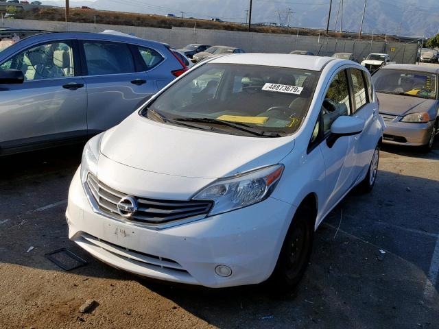 3N1CE2CP5GL359248 - 2016 NISSAN VERSA NOTE WHITE photo 2