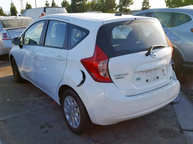 3N1CE2CP5GL359248 - 2016 NISSAN VERSA NOTE WHITE photo 3