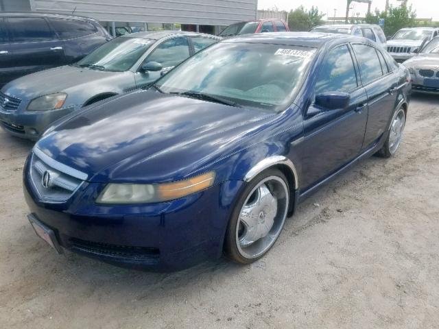 19UUA66276A004481 - 2006 ACURA 3.2TL BLUE photo 2