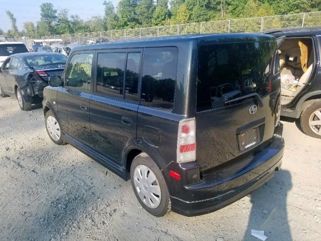 JTLKT324364127963 - 2006 TOYOTA SCION XB 黑色 照片 3