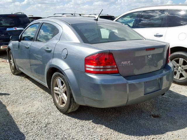 1B3CC1FB0AN204564 - 2010 DODGE AVENGER EX GRAY photo 3